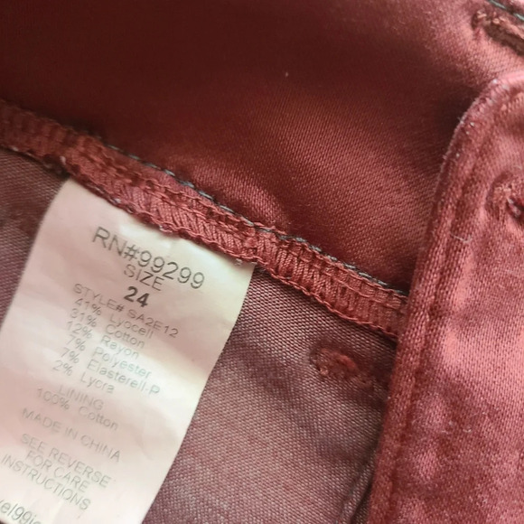 Level 99 cargo skinny pants sz.24 women's - Picture 5 of 8